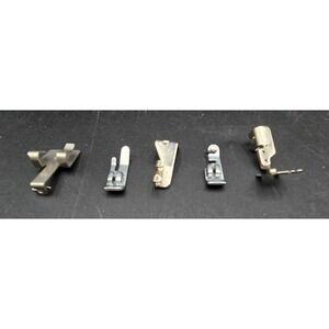 Singer Sewing Machine Lot Of‎ 5 Replacement Pieces Presser Foot Thread Guide